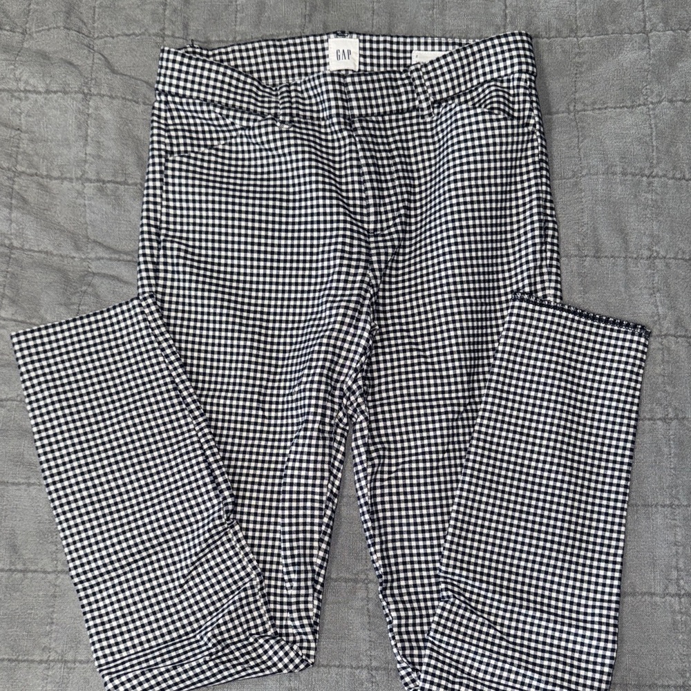 GAP Monochrome Checkered Trousers